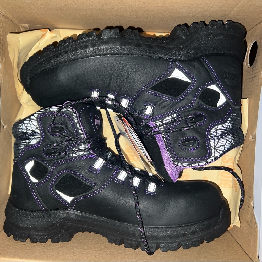 Hoss Work Boots Steel Composite Toe Women’s